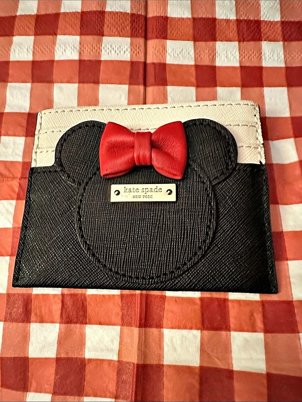 Kate Spade Disney x Kate Spade New York Minnie Mouse Card Holder Minnie Mouse